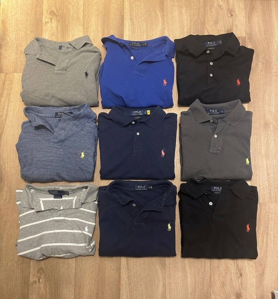 3 Ralph Lauren Polo Shirt Resell Starter Bundle